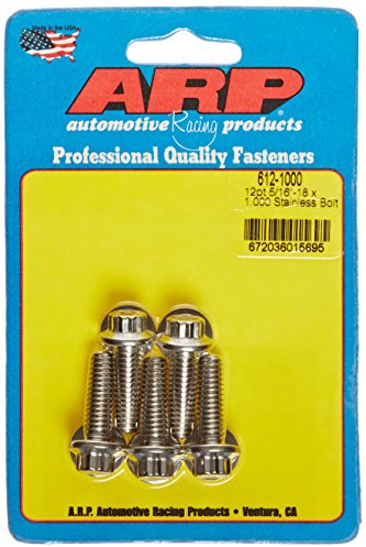 ARP Bulloni a 12 punti, in acciaio inox, 5/16-18, confezione da 5, 6121000
