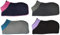 PFIFF 100983 Polarfleecedecke Fleecedecke Pferdedecke Abschwitzdecke, Schwarz/Grau, 125