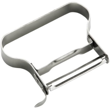 Premier Housewares Bygone Loop Handle Peeler, Stainless Steel