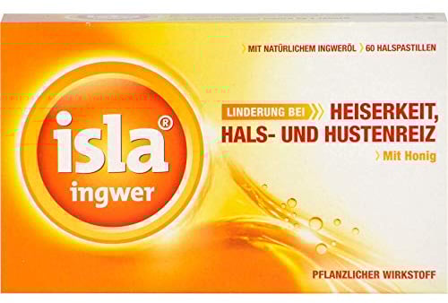 Isla ingwer Pastillen, 60 St.