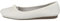 Clarks Damen Freckle Ice Ballerinas, White White Leather, 41.5 EU