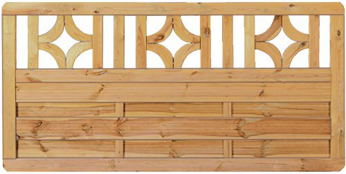 GreenSeason Lamellenzaun Lissabon B180 x H90 cm.