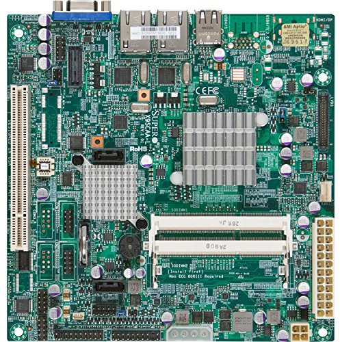 Supermicro X9SCAA-L-O Motherboard - Atom N2800 / Intel NM10 / DDR3 / Mini-ITX