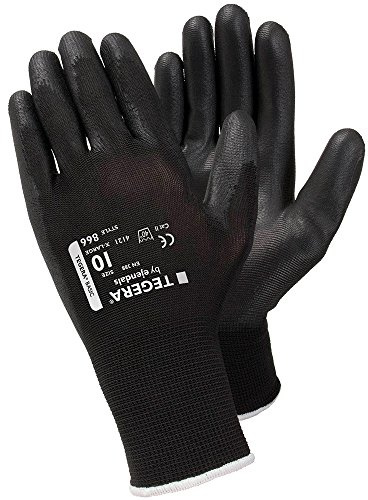 Ejendals Synthetikhandschuh Tegera 866, Größe 8, 1 Stück, schwarz, 866-8
