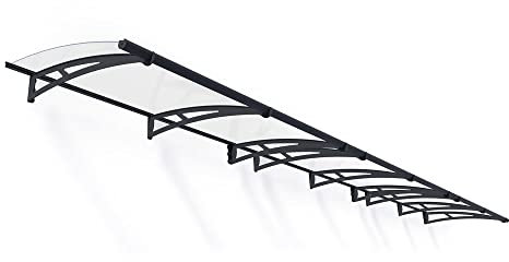 Palram - Canopia Vordach Aquila 6150 | Anthrazit | 92x615x18 cm