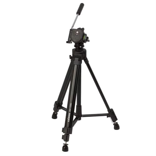 Dorr DV-1580 Photo and Video Tripod with 2 Way Head - Black