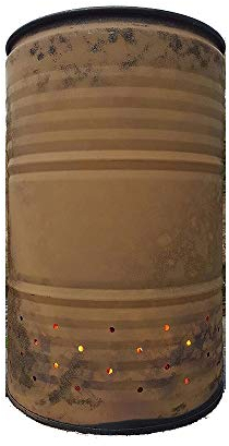 200 Liter Metallfass Metalltonne Tonne Brenntonne Feuertonne Blechfass Ghetto, Rund