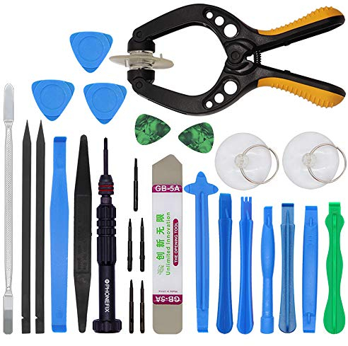 Multi-Purpose 21 in 1 Mobile Phone Repair Tools Kit Spudger Pry Opening Tool Screwdriver Set for iPhone X 8 7 6S 6 Plus 5S Hand Tools Set