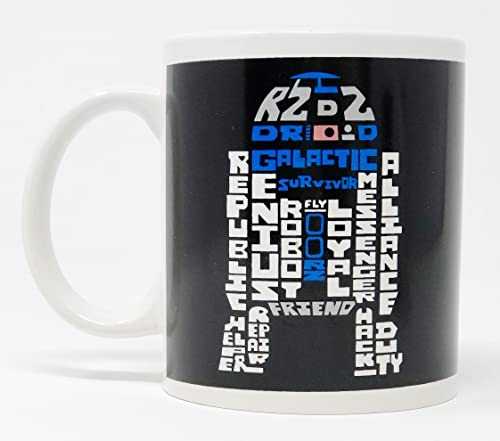 Star Wars R2D2 & Stormtrooper - Taza de cerámica (10 oz)