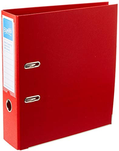 Bantex, Aktenordner, A4, mit großem Fassungsvermögen, Rot