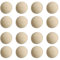 Healifty 50pcs Unvollendete Holz 25MM Halbkugel DIY Handwerk Basteln Dekoration Spielzeug