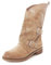 Toocool - Stivali Donna Bassi Biker Boots Motociclista Stivaletti Fibbie Anfibi SA9907 [38,YY6775 Beige]
