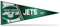 Rico Industries NFL Football New York Jets Primary Filz-Wanddekoration, 30,5 x 76,2 cm, ideal für Zuhause/Schlafzimmer/Männerhöhle