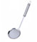 Strainers Fine Mesh, SUS 304 Premium Stainless Steel Fine Mesh Food Strainer Kitchen Colander Sieve Sifter Hand-held Oil Spoon Seives with Good Grip Handle, Small Medium Large Size