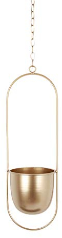 SUCHUANGUANG géométrique Fer Suspendu jardinière Vase Design Simple Plante Pot Moderne fenêtre Cintre doré