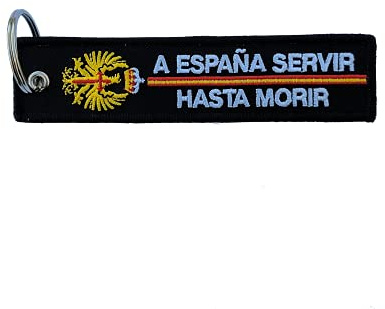 SERMILITAR Stickerei-Schlüsselanhänger E. Erde