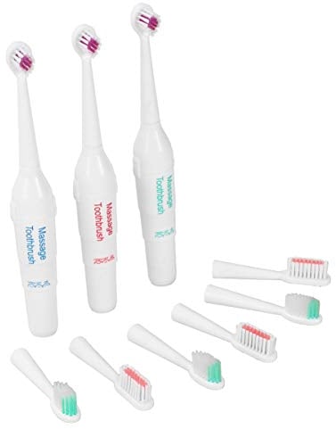 UKCOCO 3stück Ultraschallzahnbürste Für Katzen Und Hunde Elektrische Bürste Und Tragbar Sicher Für Zähne Und Zahnfleisch Geeignet Für Haustiere