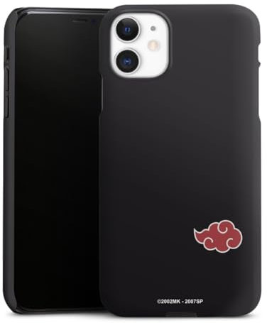 Premium Case kompatibel mit Apple iPhone 11 Smartphone Handyhülle Schutzhülle matt Akatsuki Naruto Shippuden Offizielles Lizenzprodukt