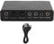 5.1 USB-Audio-Soundkarte mit SPDIF, Externer USB-Soundkarten-Adapter für PC-Laptop-Audio, Unterstützt 48/44-kHz-Abtastrate, Schwarzer Audio-Adapter für die