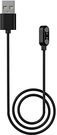 ZKCREATION Z70/ZI18 Câble de Charge pour Montre Intelligente, Chargeur magnétique à 2 Broches, Adaptateur de Chargeur de Base de Montre Intelligente, câble de Charge USB magnétique