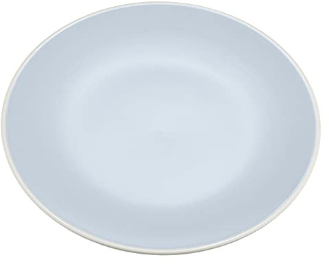 Devon Ceramics Ltd Set of Stoneware Dinner Plates (Set of 4, Blue)