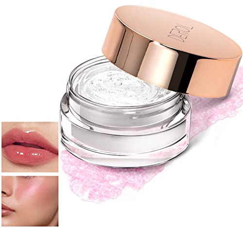 NewBang Moisturizing Blush Rouge Color Changing Blusher for Cheeks and Lips Balm Multi Use Cream Liquid Waterproof Gel for Cheeks & Lips Gloss Glossy Shiny Finish Makeup