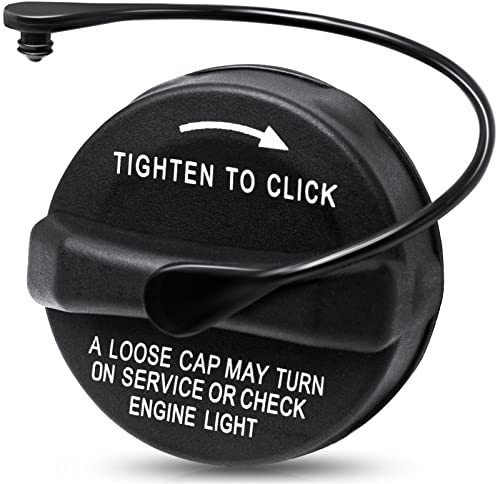 Tenbaba Premium Kraftstoffdeckel Ersatz für Dodge 2000-2019 Jeep Wrangler JK 2003-2018 Ram 1500 2500 3500 Tankdeckel Ersatz Tankdeckel # 52100552AG 5210
