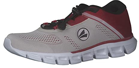 JAKO Freizeitschuh Premium Flow weissrot, 47 Herren