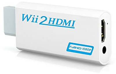 WANGCL Adattatore di conversione da Wii a HDMI da Wii a HDMI 720p/1080p