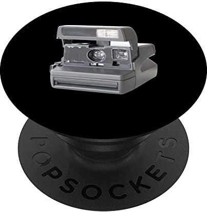 Kitschige Kamera im Stil der 90er PopSockets mit austauschbarem PopGrip