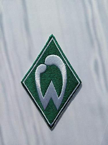 Jingtongda 2stk FC Bremen Aufnäher Patch Football Fussball Soccer Club Iron on bügelbild aufbügler Badge Team logo