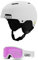 Giro Ledge MIPS Combo Pack Skihelm - Snowboardhelm mit passender Brille, Mattweiß/Weiß, Wordmark M (55,5-59cm)