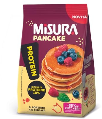 Protein Pancake - Ricchi di Proteine - Packaging con Carta Certificata FSC - Confezione da 200
