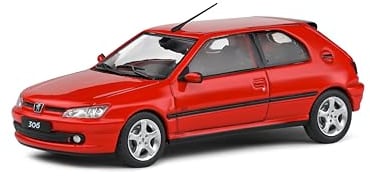 1:43 Peugeot 306 GTI S16 Red 2002