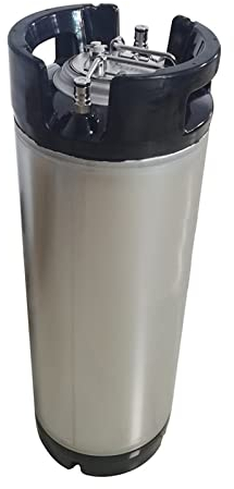 BUUNHI Heimbrausystem 10L / 20L Bierfass Corny Tank Fass Sirup Milch Sodafass Gummigriff Eimer Kugelverschluss bierbrauset(20L 5gal)