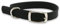 Ancol Made From Softweave Dog Collar in Black - Soft Touch Comfortable Buckle Pet Leash - Puppy Neckband Accessory - Size 2