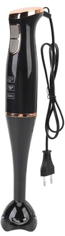 Licuadora de Mano, Cuchillas de Acero Inoxidable 2 Velocidades Ajustables Liviana Conveniente Mezcla Rápida y Eficiente Ideal para Batidos Frutas Comida para Bebés Sopa