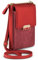 ONEFLOW Bliss Purse für Fairphone 3/3 Plus Handytasche zum Umhängen Damen mit Portemonnaie, Handy Umhängetasche mit Geldbörse und Handyfach, Kleine Handtasche, Rot