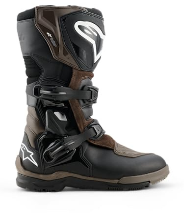 Alpinestars Corozal V2 stivali da moto impermeabili, marrone nero, 8 (42)