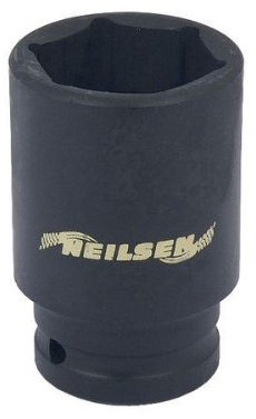Neilsen CT2429 36mm 3/4in Dr Impact Socket - Deep Impact, 6 Point Single Hex, Height: 57mm