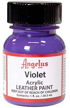 Angelus Leather Paint 1 oz Violet