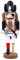 DingMall Nussknacker Figur Deko aus Holz, 25cm (Piraten)