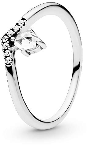 PANDORA Ring klassischer Wunsch 197790CZ