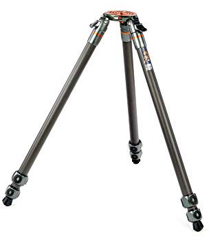 3 Legged Thing Legends Tommy Carbon Fibre Tripod - 3 Section Adjustable Camera Tripod with Three Detachable Legs, Flat Plate and Bowl Mount for Heavier Kit (TOMMY)