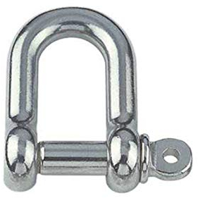 10 Stück Edelstahl Schäkel M6