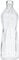 BORMIOLI Bottiglia Aqua LT.1 C/Tappo, 1 Liter, Acciaio Inossidabile, Trasparente