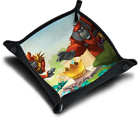 Immersion Brettspiel Würfelablage Monki 21x21 cm Faltbare Würfelunterlage Premium Qualität