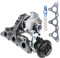 Frankberg Turbolader Kompatibel mit Cabrio 450 0.6L 2000-2004 City-Coupe 450 0.6L 1998-2004 Crossblade 450 0.6L 2002-2003 Replace# 1600960699