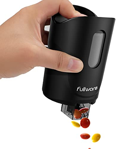 Fullware Nuts Dispenser 9 oz Keep Fingers Clean Snack Dispenser for Peanuts under 0.7, Cashew kernels, M&M