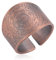 Amaxer Sieben Erzengel Ring für Männer Metatrons Würfel Edelstahl Das Siegel von Solomon Tetragrammaton Erzengel Schutz Verstellbarer Ring Statement Band für Männer Frauen (Sieben Erzengel-Bronze, 9)